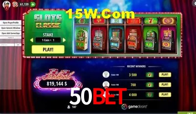 50Bet - User Statistics